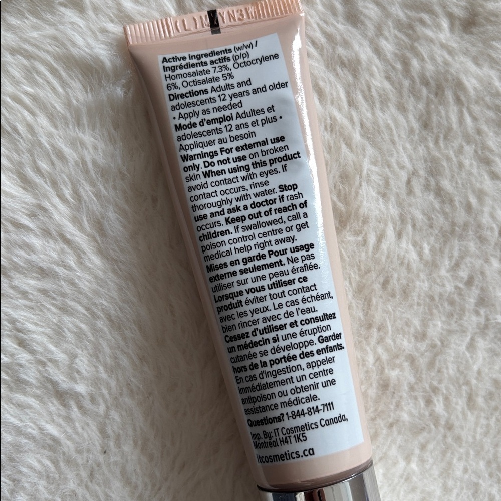 Final offer! 💗IT Cosmetics CC+ Nude Glow Foundation - Fair Beige - Picture 6 of 7